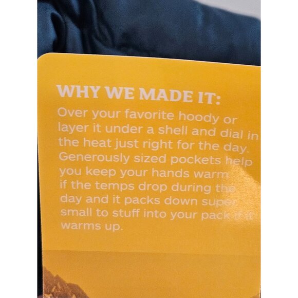 NEW!! Marmot Highlander Womens Down Vest XS Green Insulated Lightweight Packable - Picture 10 of 16